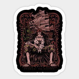 Red Hair Shanks Sticker